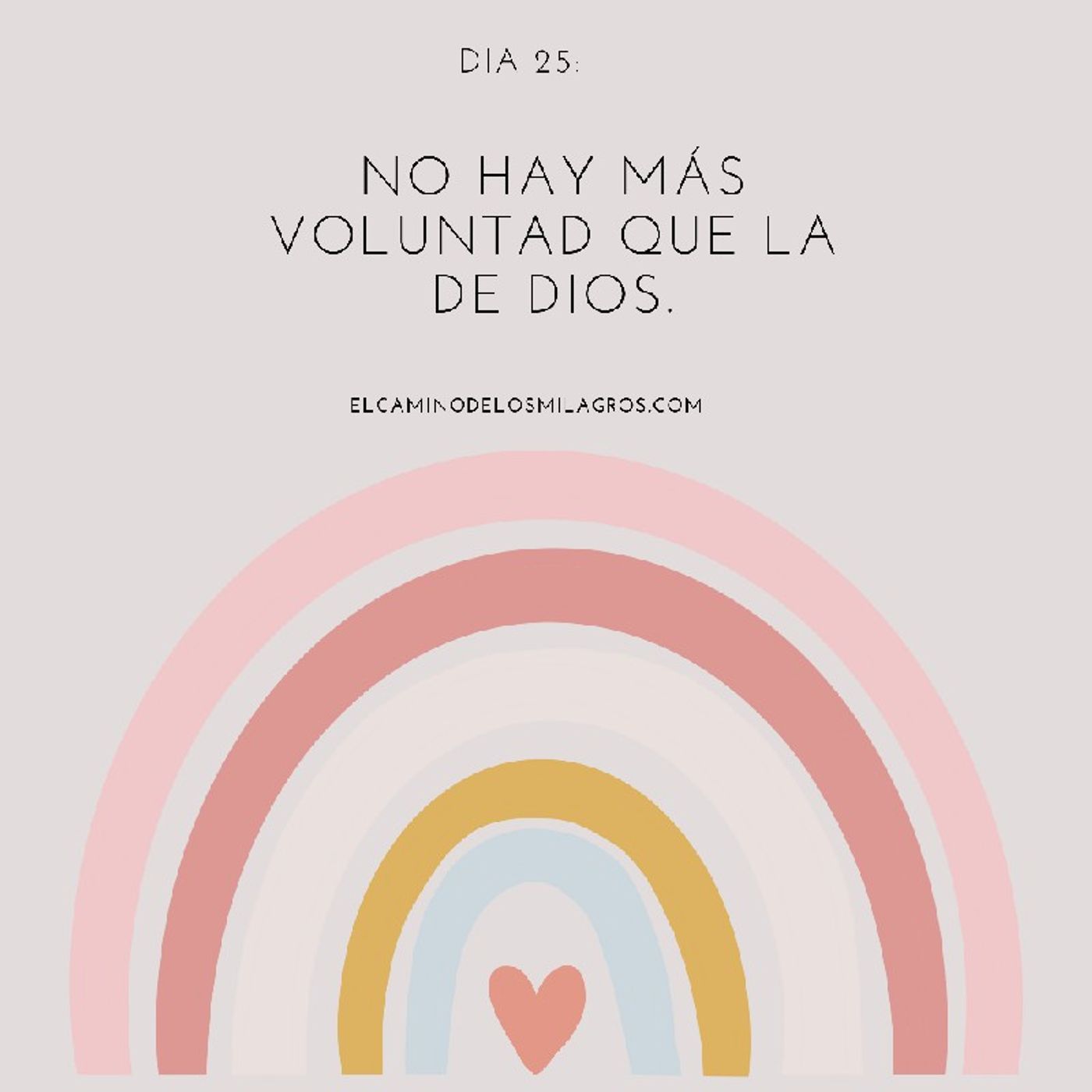 Cada día, un milagro.