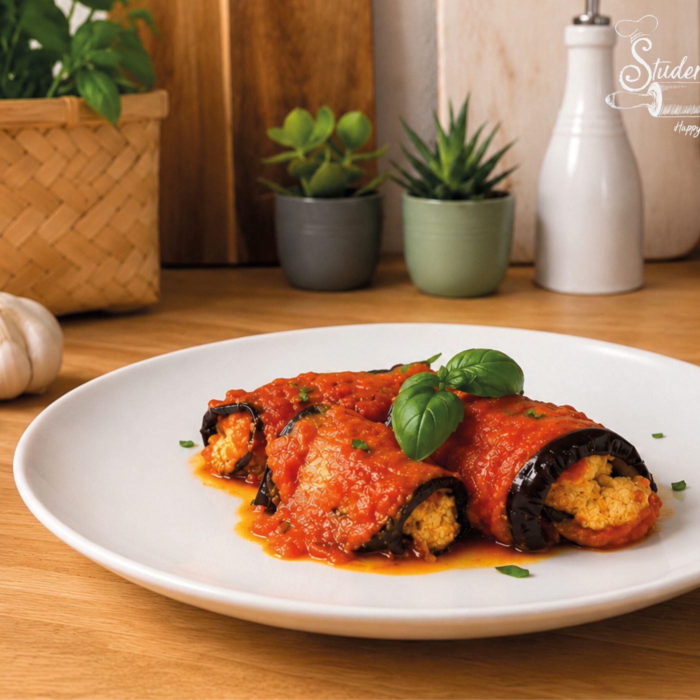 ROTOLINI DI MELANZANE AL TOFU E SUGO DI POMODORO episode artwork