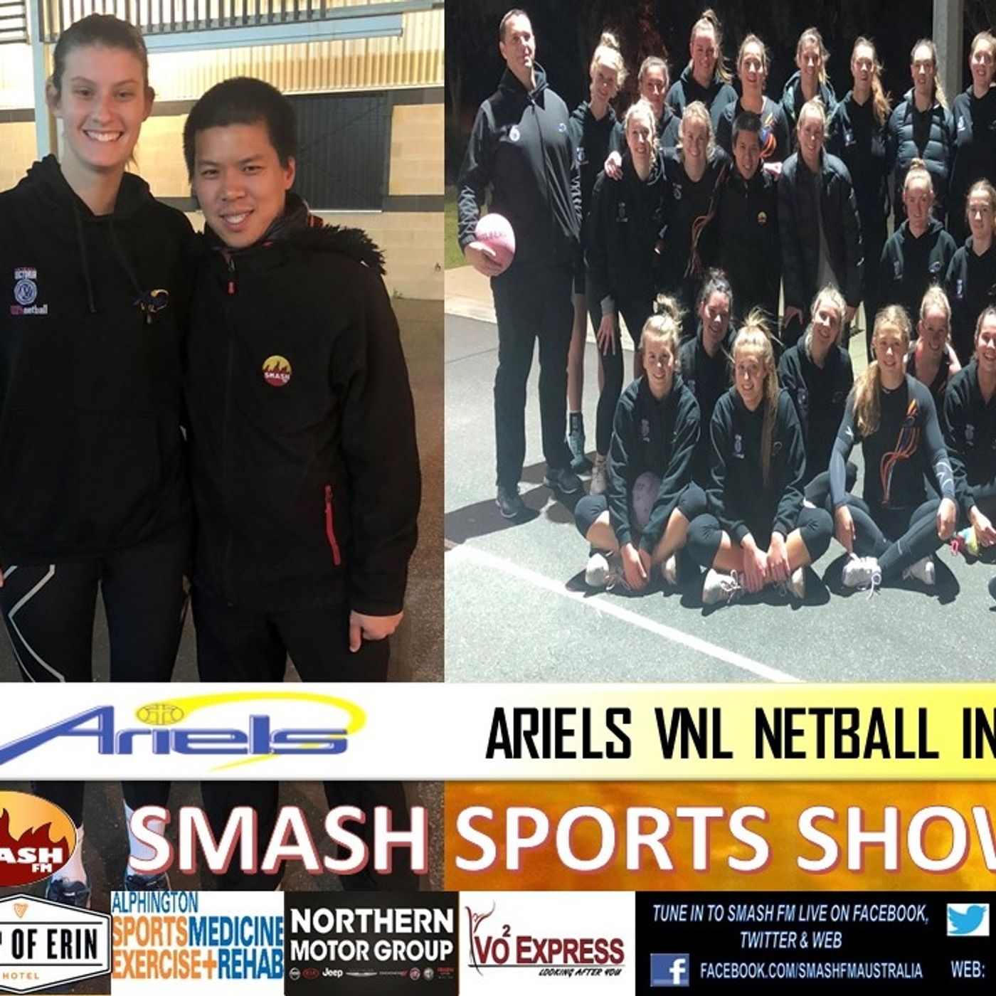 SSS: Ariels VNL Netball Team Interviews 040718 episode artwork