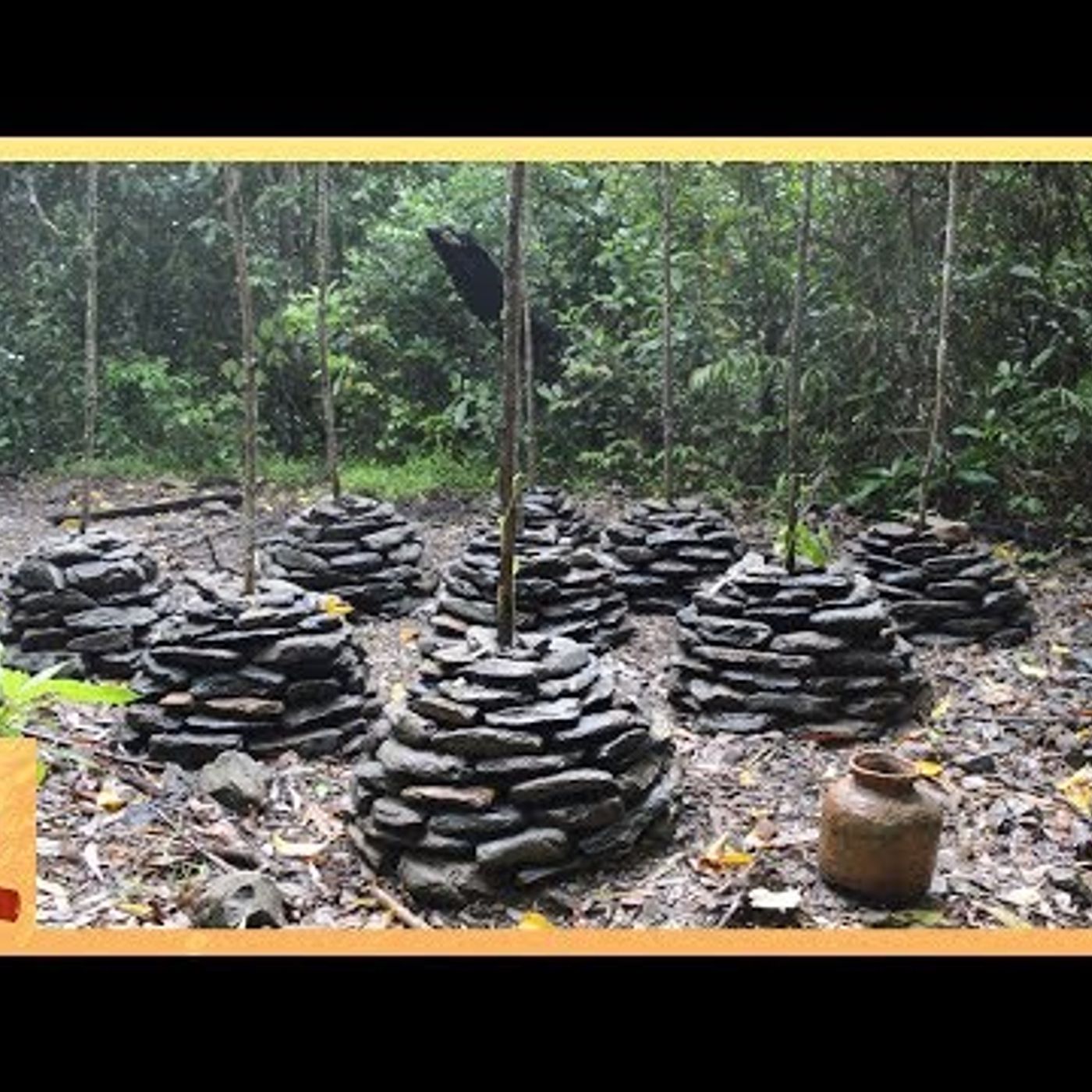 Primitive Technology: Stone Yam planters episode artwork