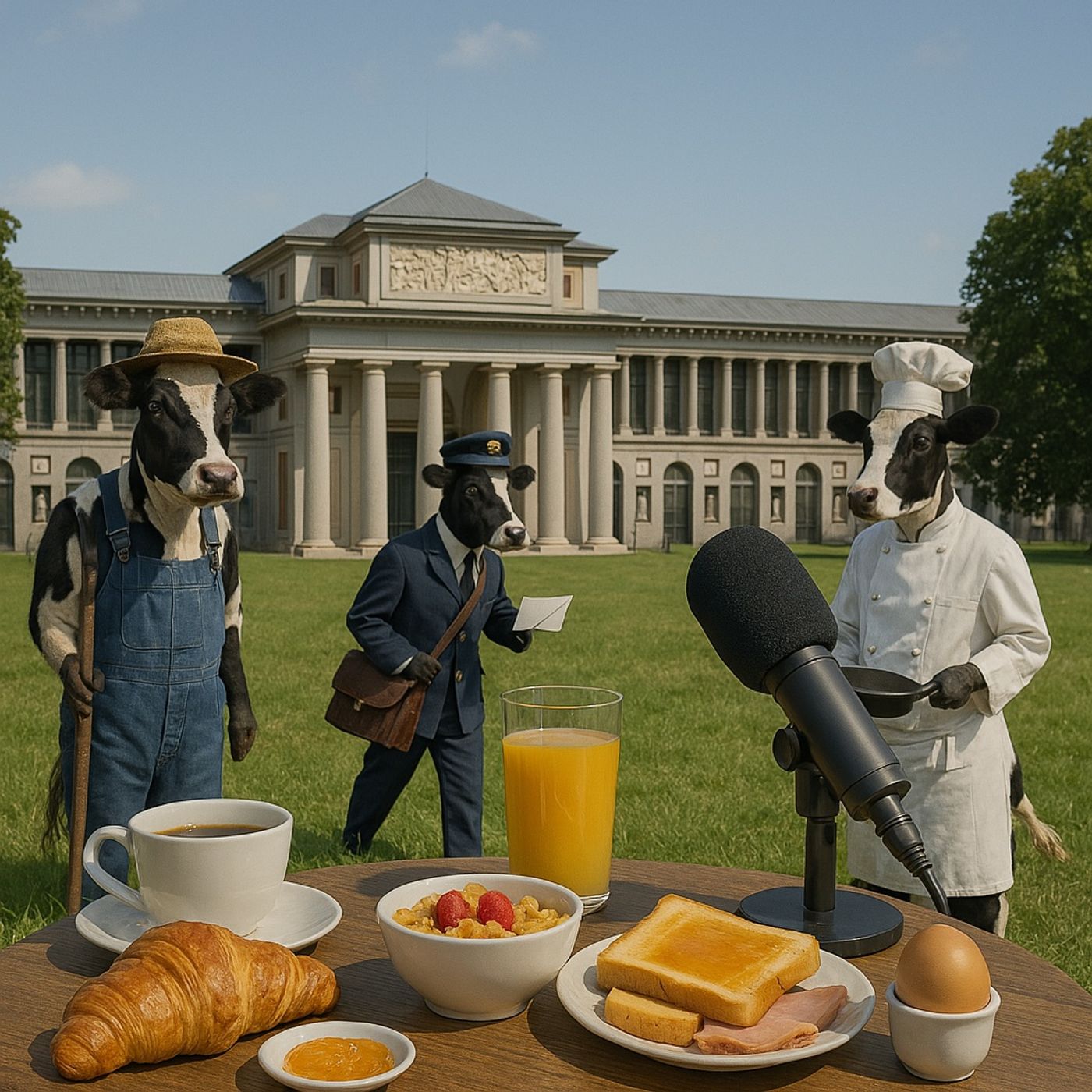 Desayunos en el prado