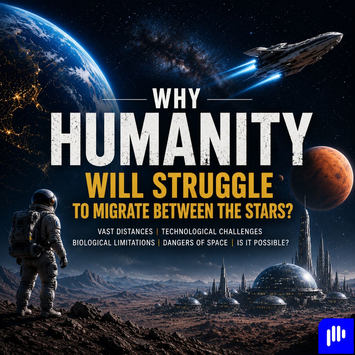 Why Humanity Will Struggle to Migrate Between the Stars episode artwork