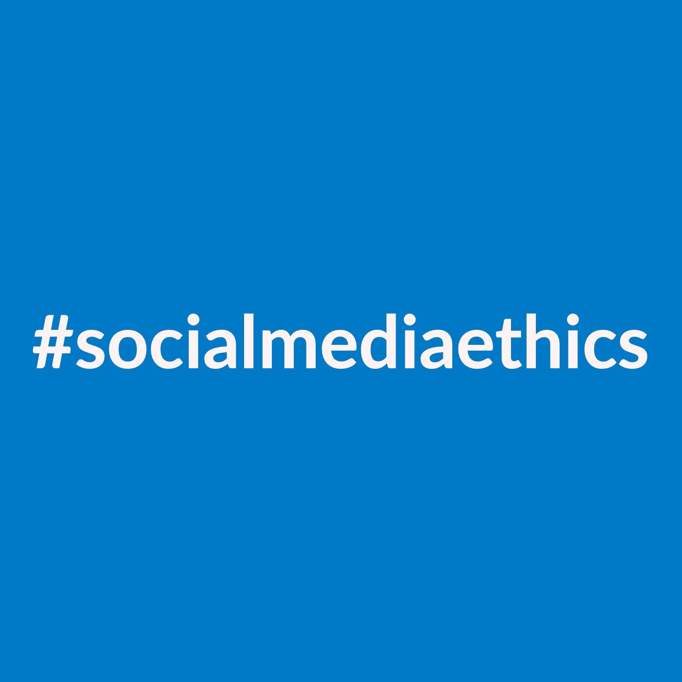 cover of episode Social Media Ethics (2019 Rerun)