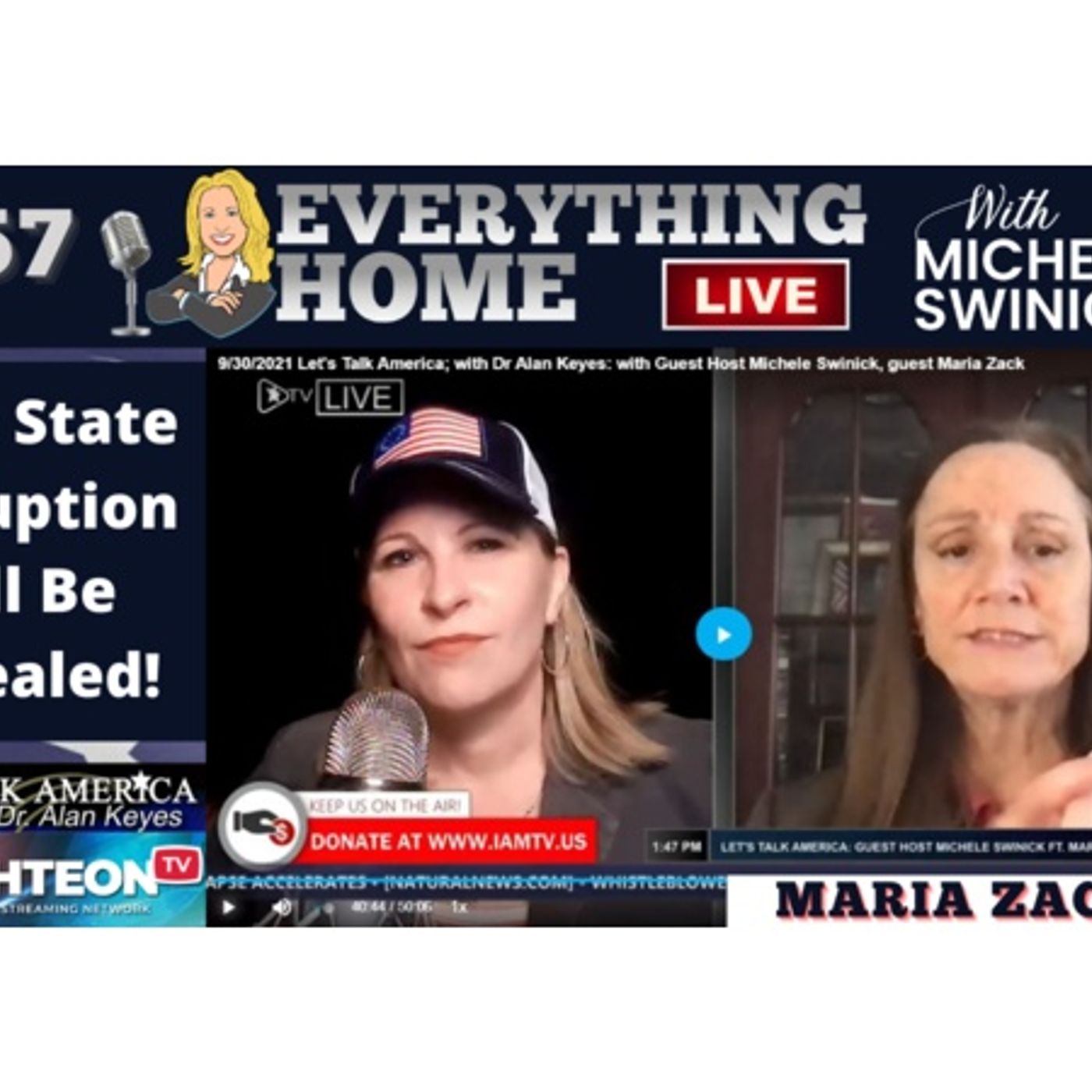 257 MARIA ZACK | The Deep State’s Corruption & The Great Reset Will Be Exposed! episode artwork