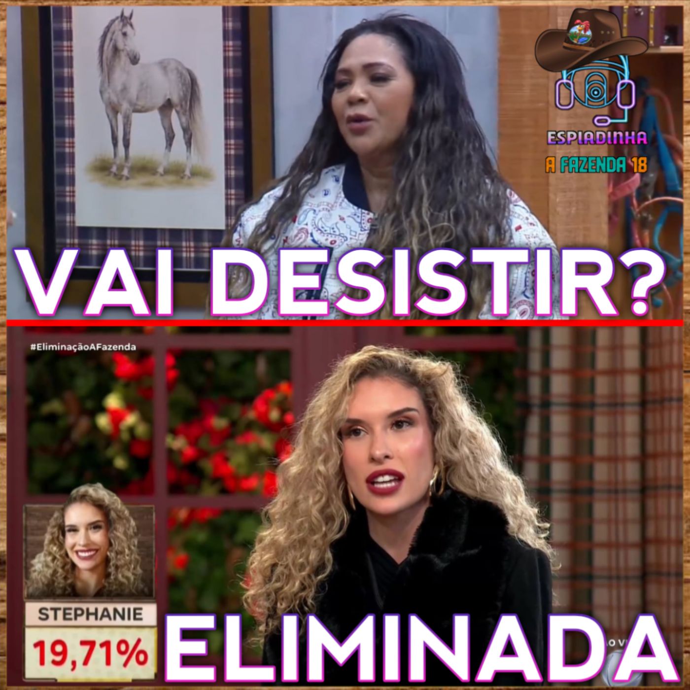 STEPHANIE É A PRIMEIRA ELIMINADA + DARLIN VAI DESISTIR? | A Fazenda 18 episode artwork