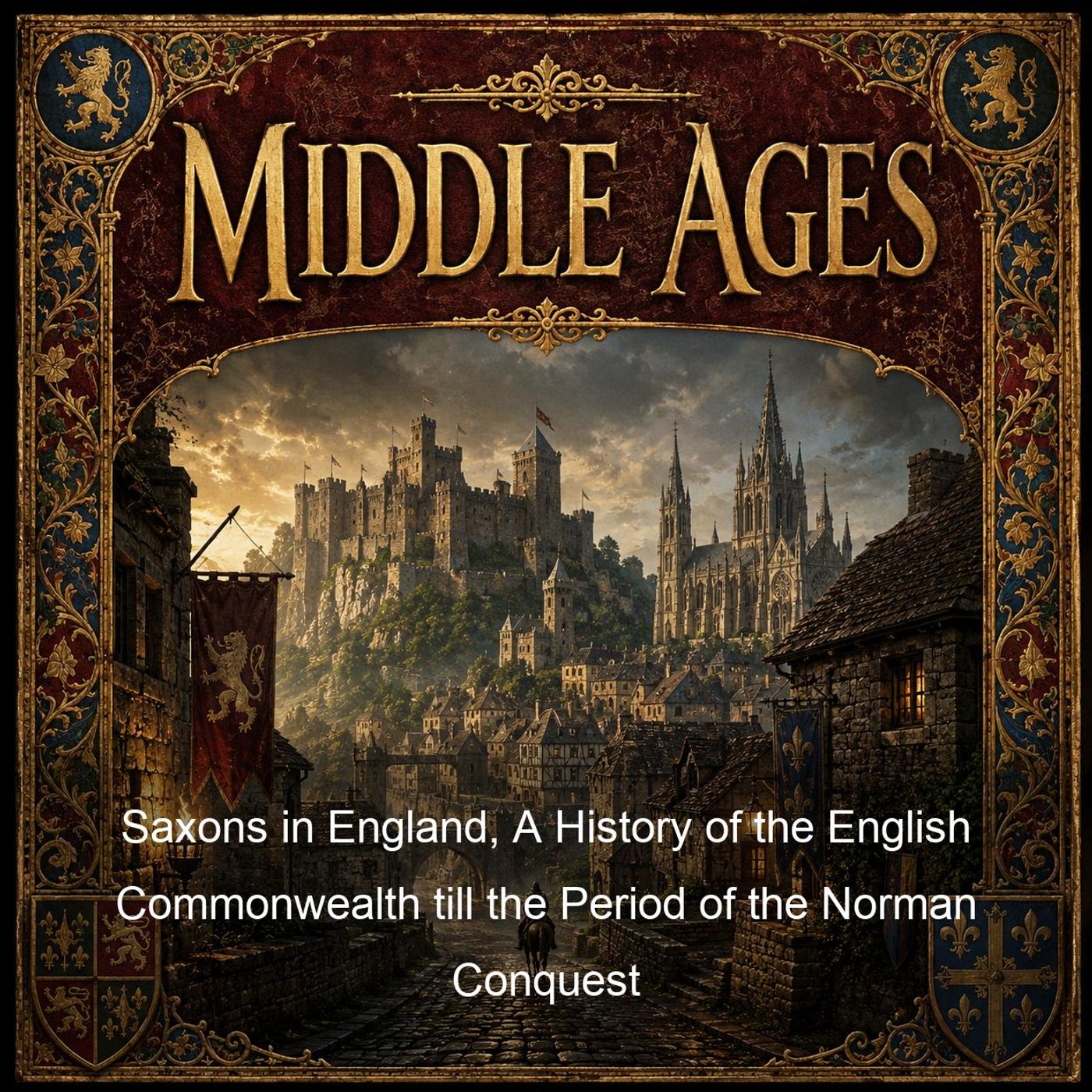 Saxons in England, A History of the English Commonwealth till the Period of the Norman Conquest artwork