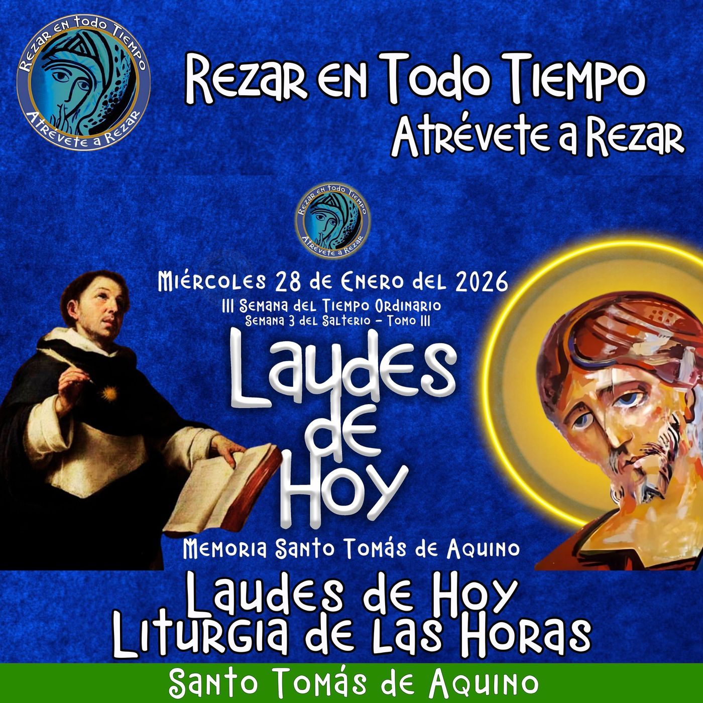 Laudes del dia de hoy. LAUDES MIERCOLES 28 DE ENERO 2026 ✟ Liturgia de las Horas. ✟ CAMINO NEOCATECUMENAL. episode artwork