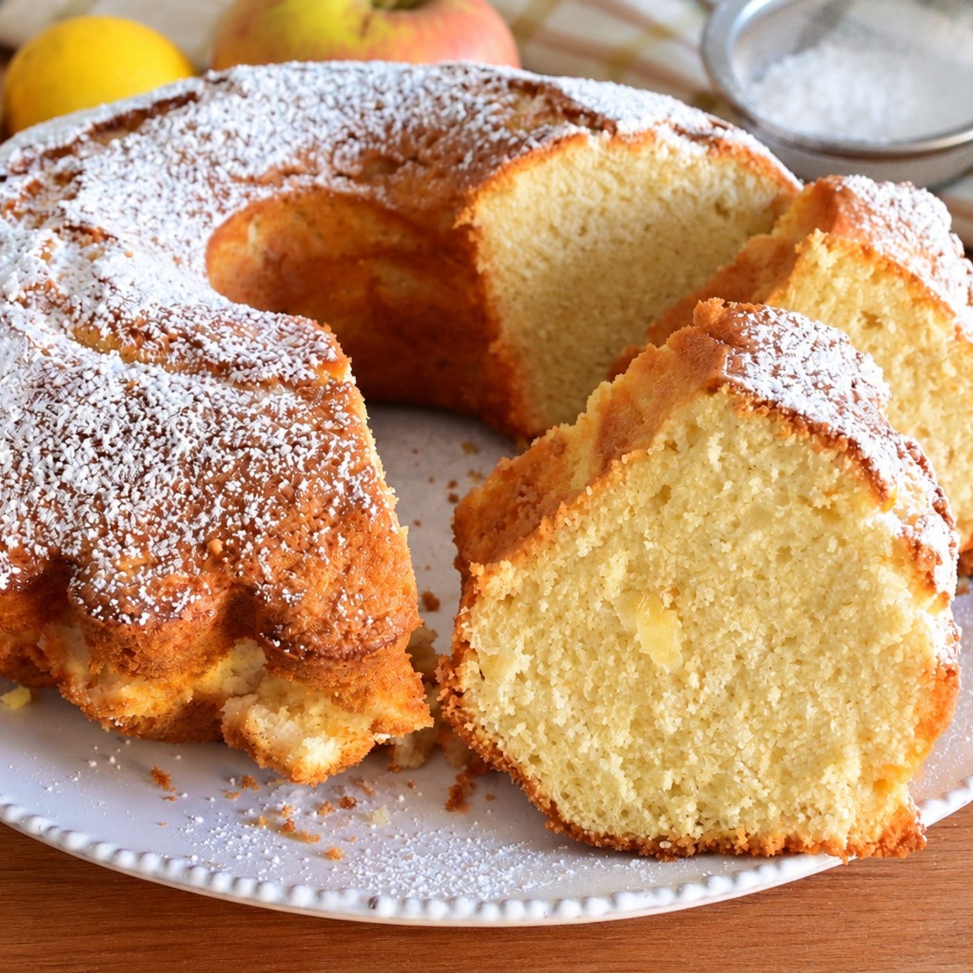 Ciambella Delizia Soffice alle mele
