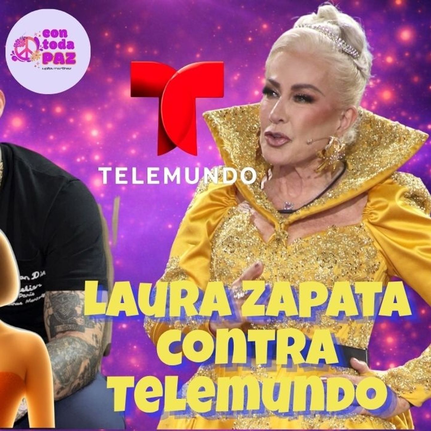 Laura Zapata contra Telemundo.  Hermanos incómodos