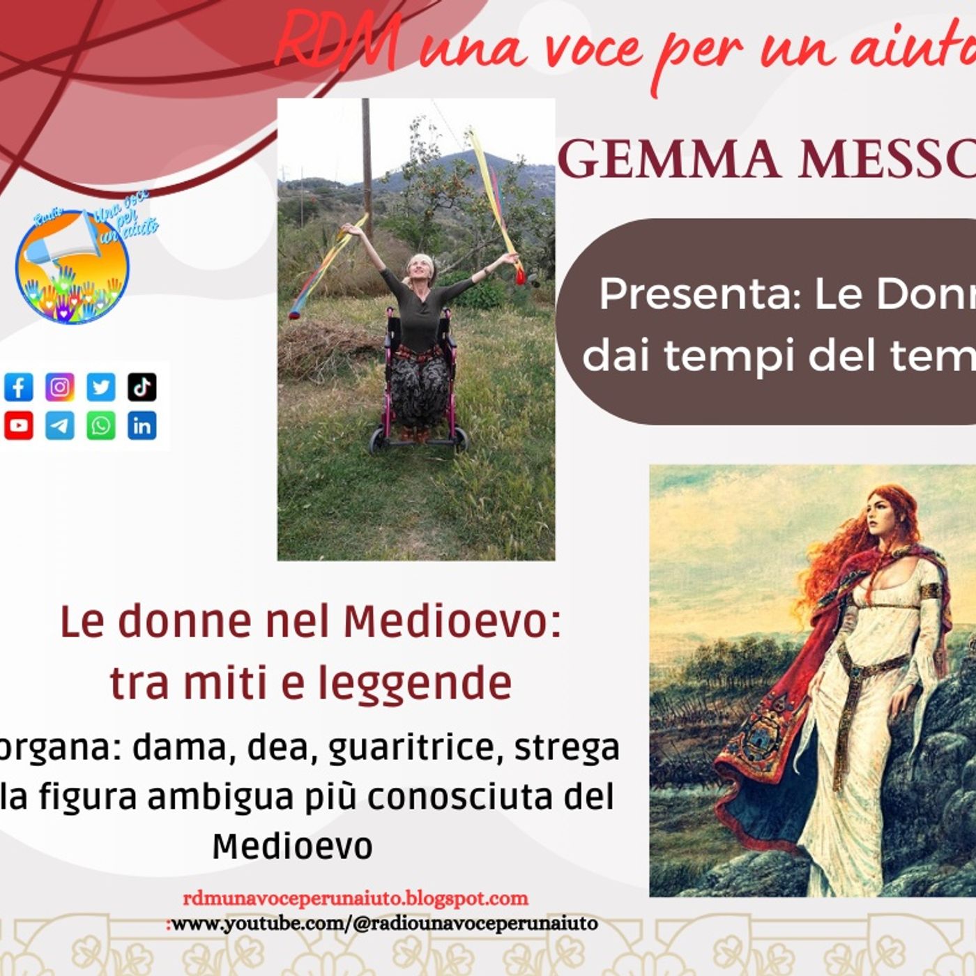 RUBRICA DONNE DAI TEMPI DEL TEMPO: donne medioevo tra miti e leggende episode artwork