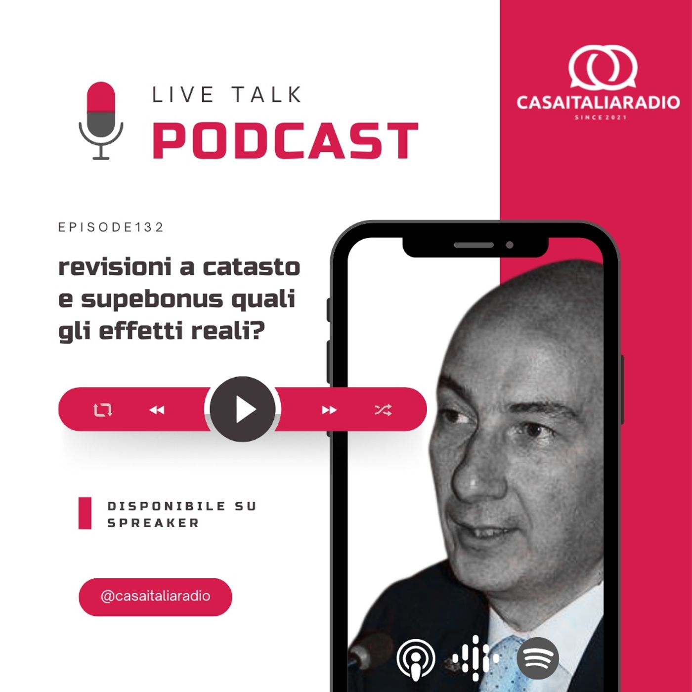 BM - Puntata N. 132 - Riforma del Catasto e proroga parziale del Superbonus, quali gli effetti reali? episode artwork