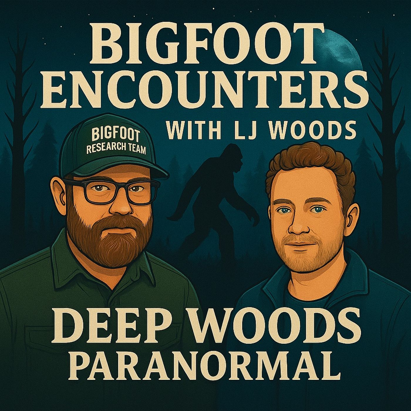 Bigfoot Encounters in Texas | LJ Woods Interview on Deep Woods Paranormal