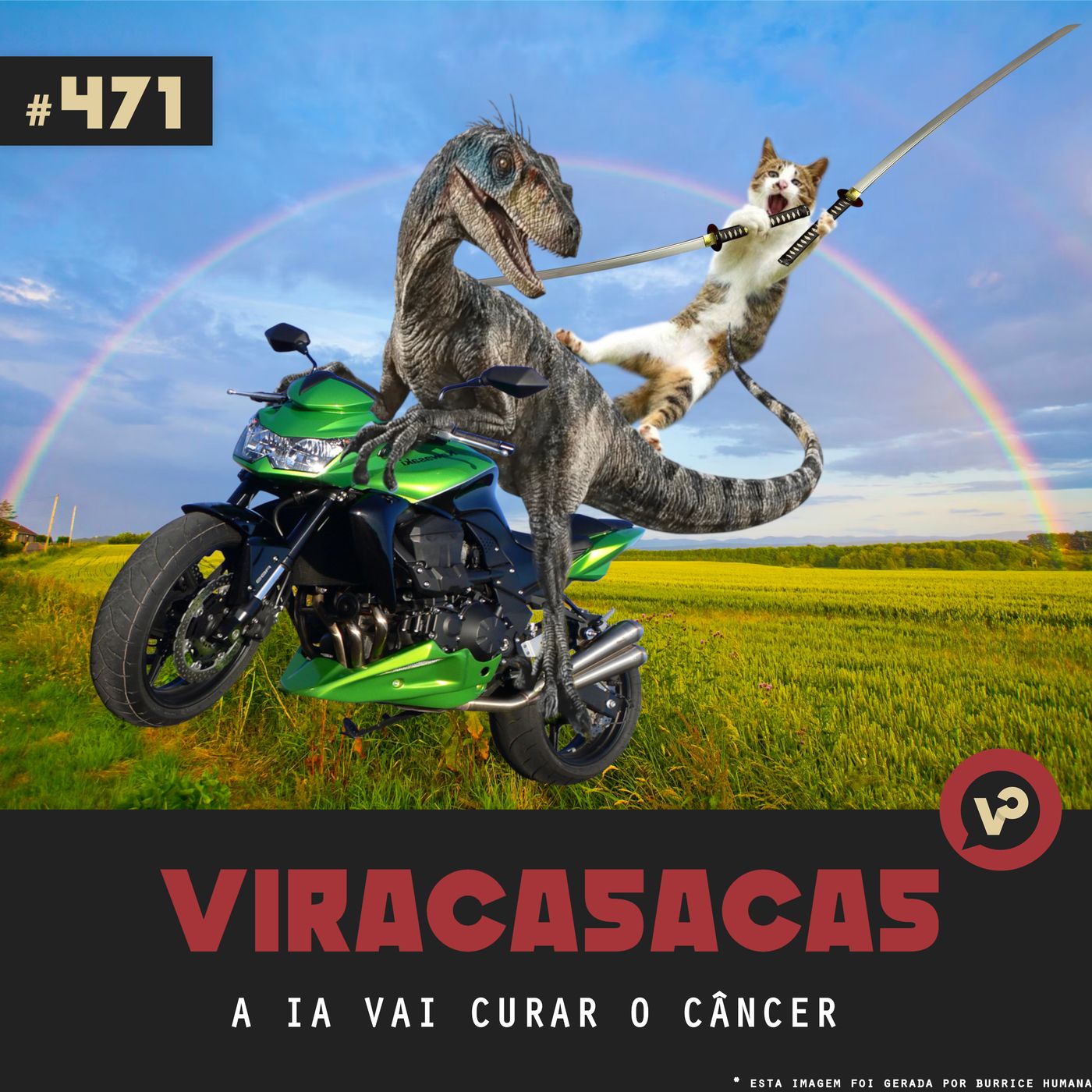 #471 "A IA vai curar o câncer" - com Fabrício Pontin