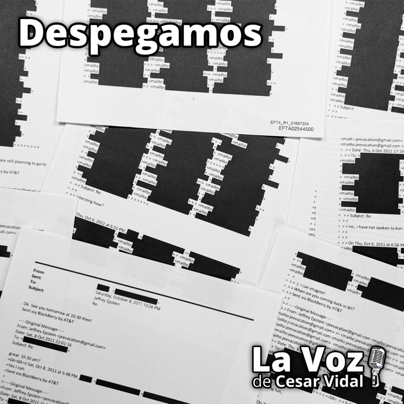 Despegamos: Cloaca Epstein, objetivo Irán, negociación Ucrania, ataque al oro y apaño en la FED - 02/02/26 episode artwork