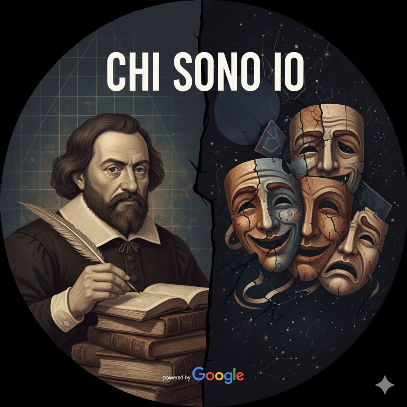 Chi sono io - identità, narrazione e maschere tra Cartesio e Pirandello | powered by Google episode artwork