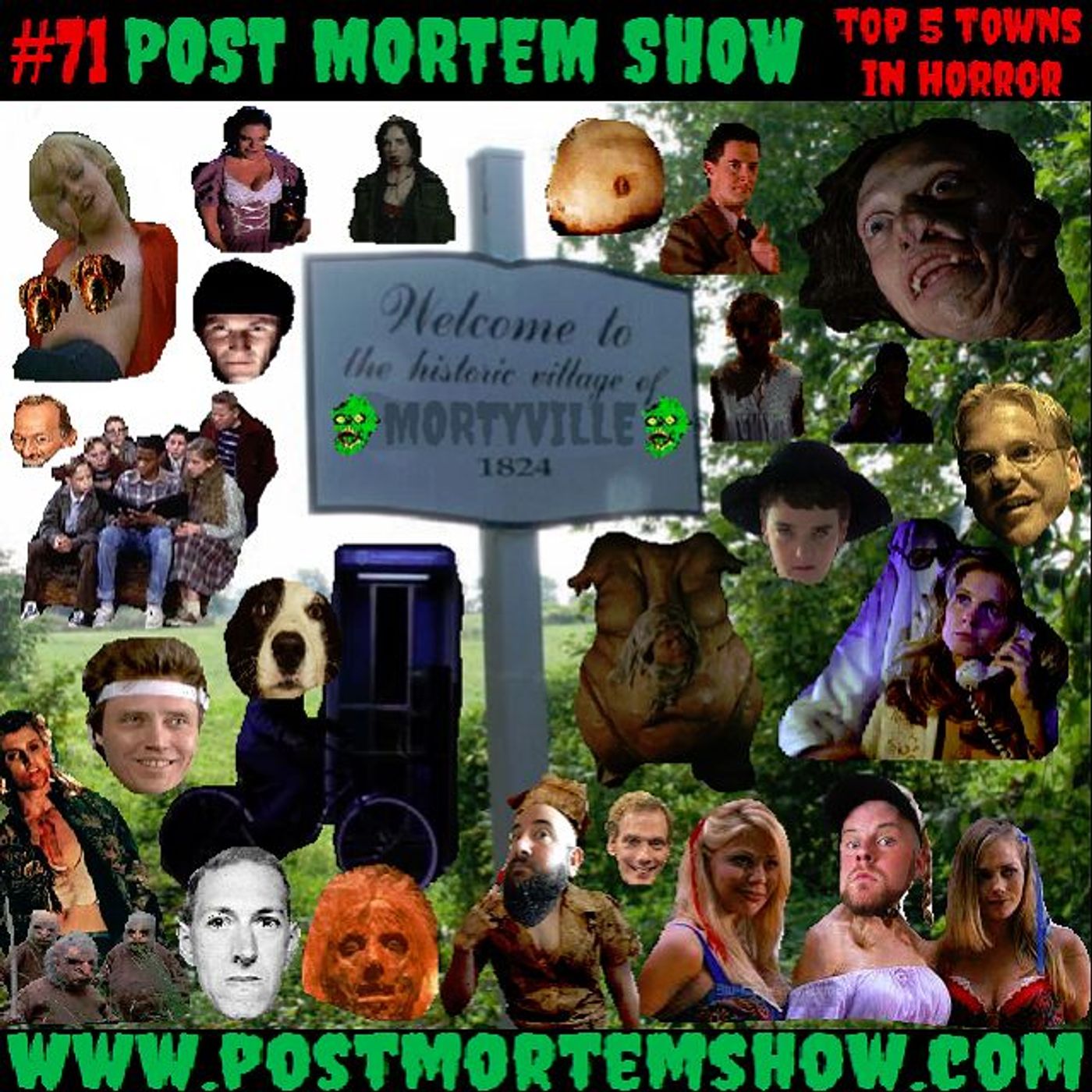 e071 - Nurse Thwap's Flickin' Good Time (Top 5 Horror Movie Towns) episode artwork