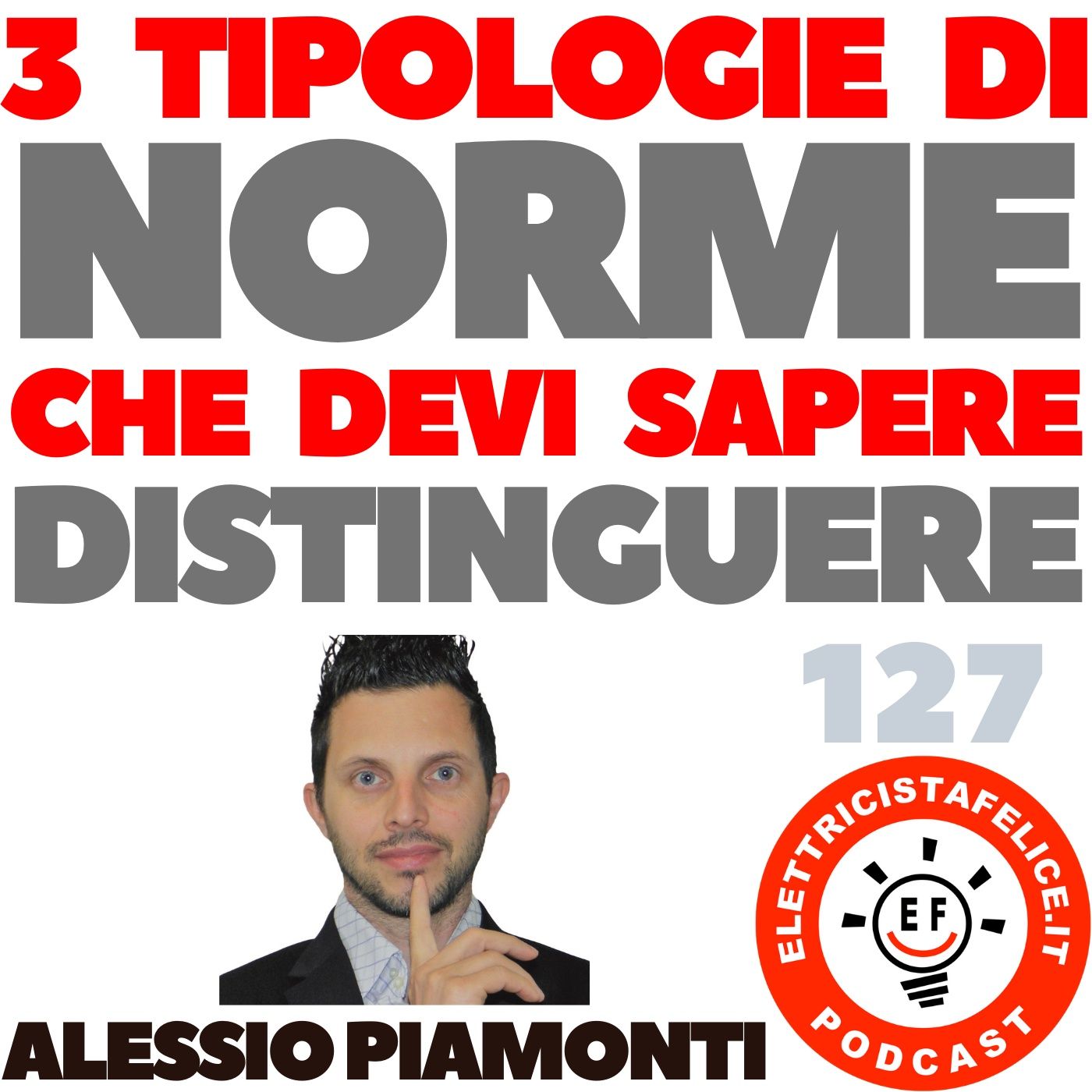 127 Tre tipologie di norme che l'Elettricista dovrebbe distinguere