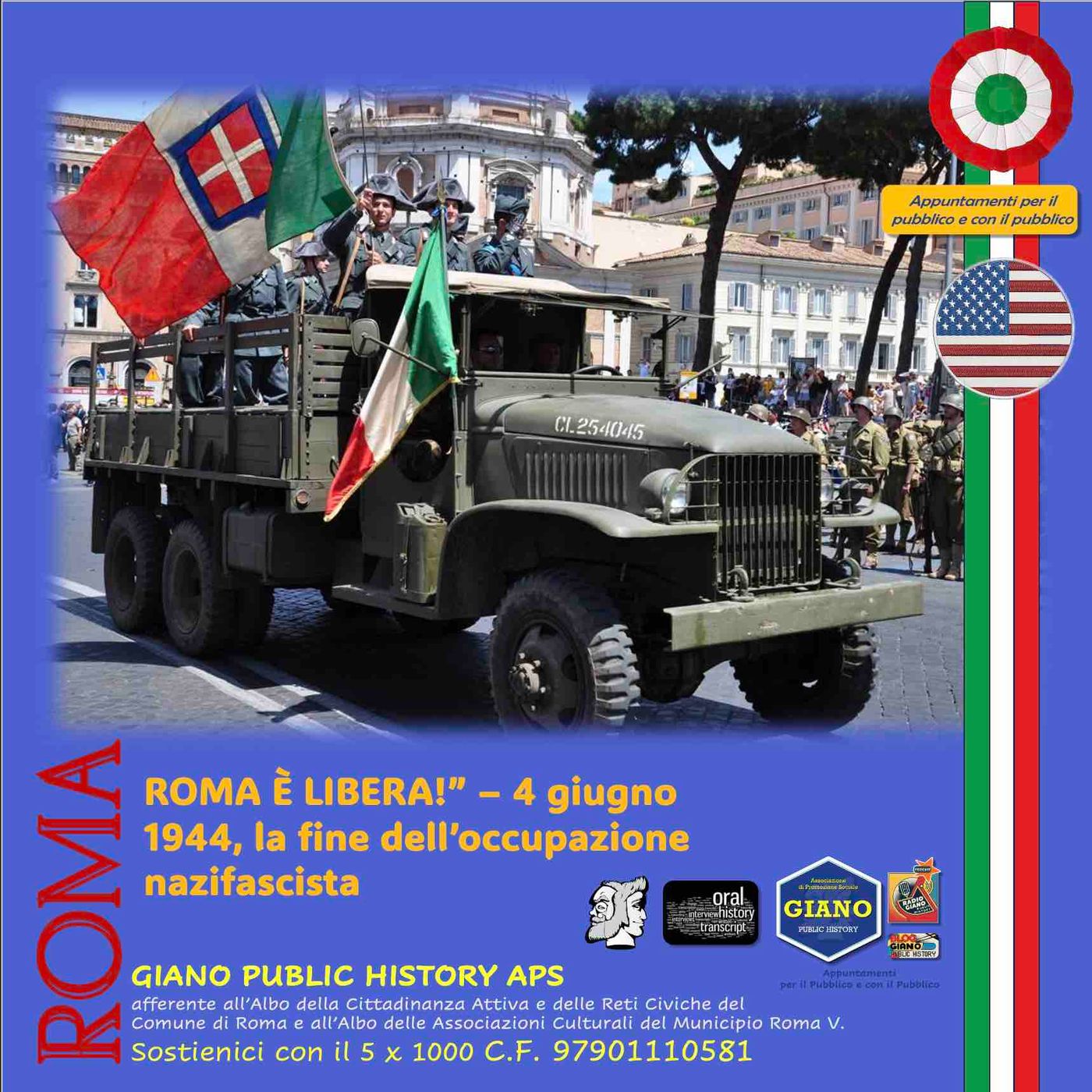 Roma è LIBERA!” – 4 giugno 1944, la fine dell’occupazione nazifascista episode artwork