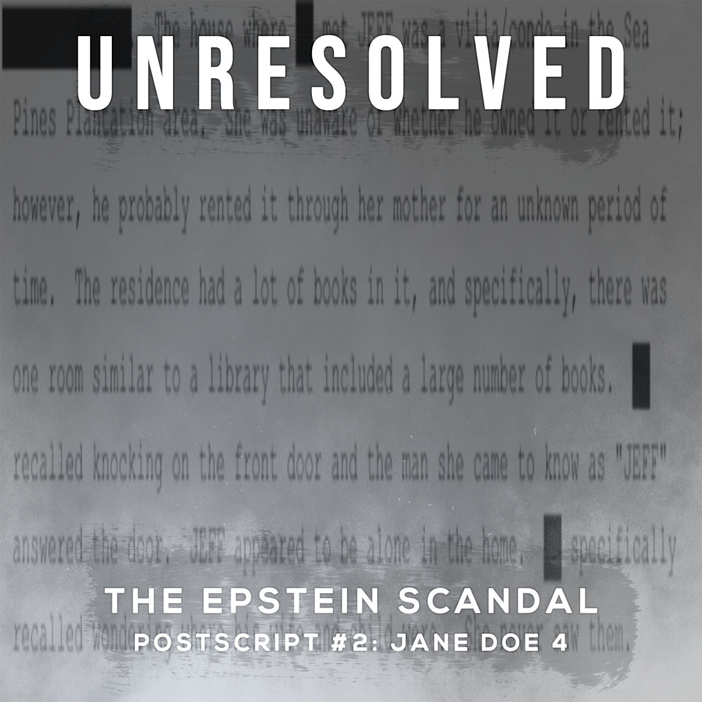 The Epstein Scandal (Postscript #2: Jane Doe 4) episode artwork