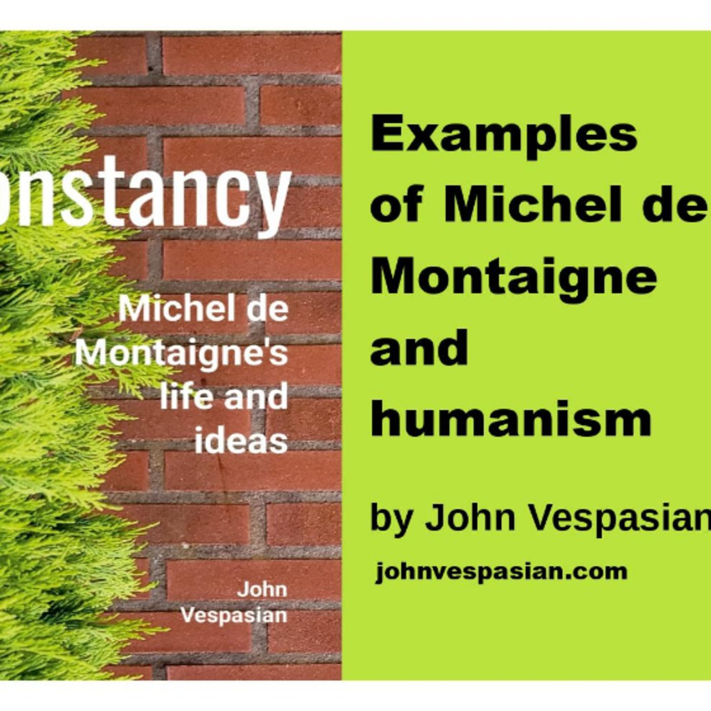 Examples of Michel de Montaigne and humanism episode artwork