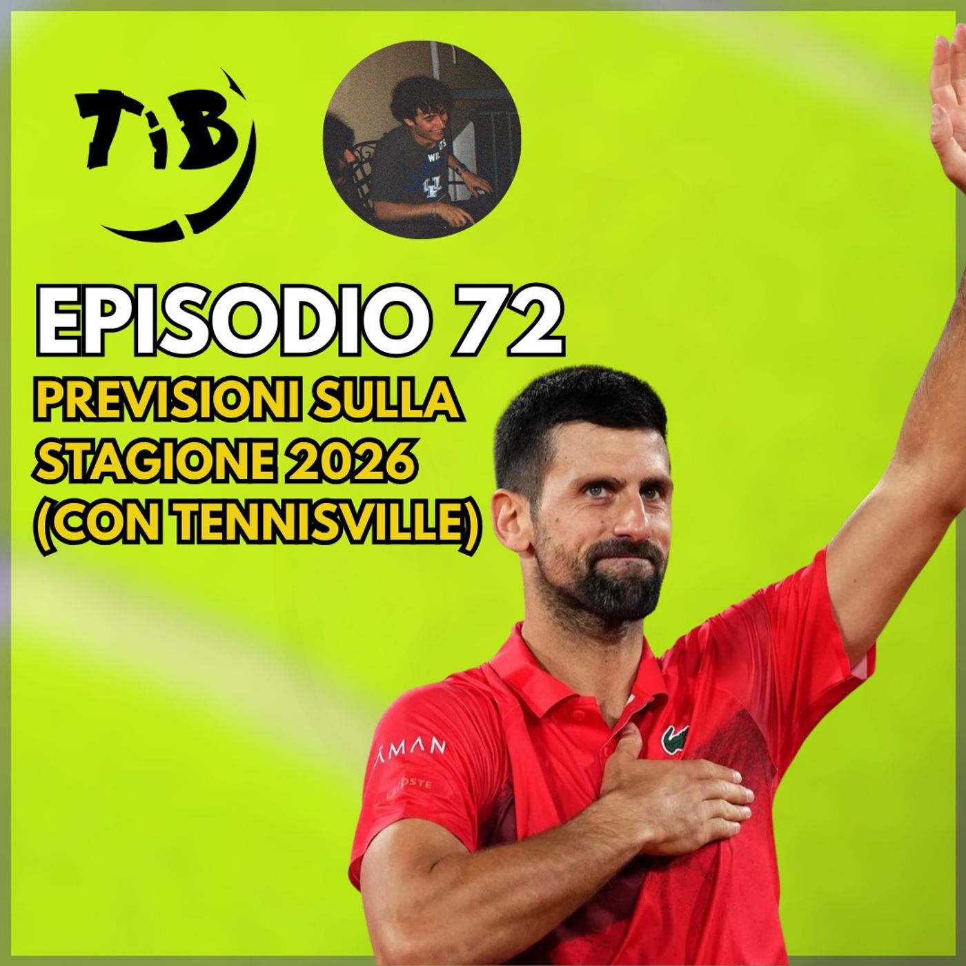 Episodio 72 - Previsioni sulla stagione 2026 (con Tennisville) Episodio 72 - Previsioni sulla stagione 2026 (con Tennisville)