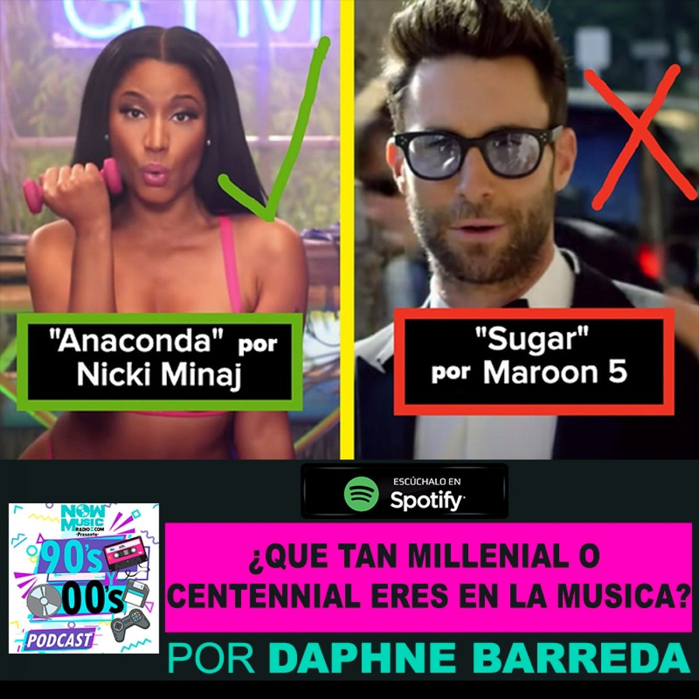 ¿Qué tan Millenial o Centennial eres en la música? episode artwork