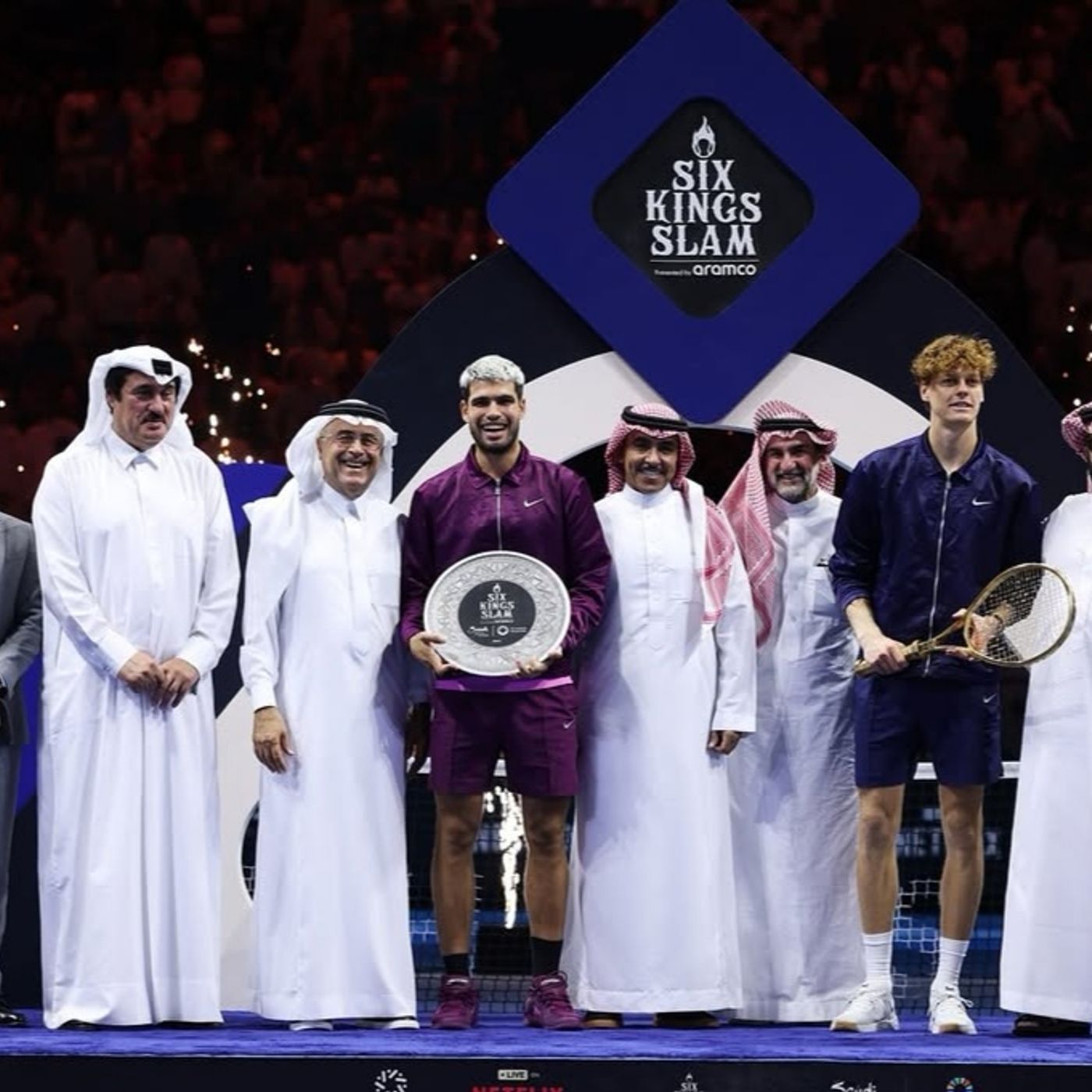 Sinner conquista il Six Kings Slam, batte Alcaraz 6-2, 6-4
