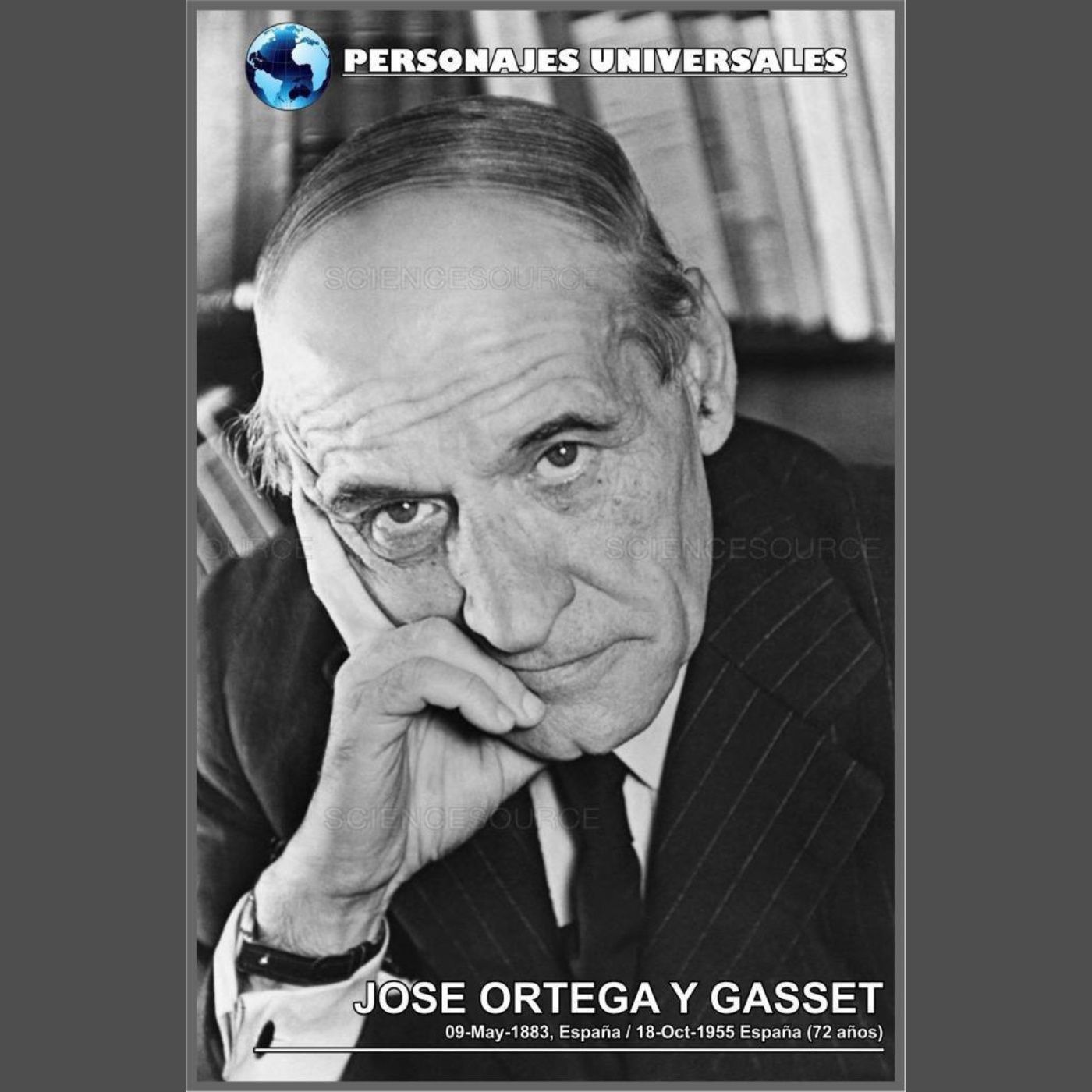 Jose Ortega y Gasset Biografía 90 de Personajes Universales por Carlos Laya episode artwork