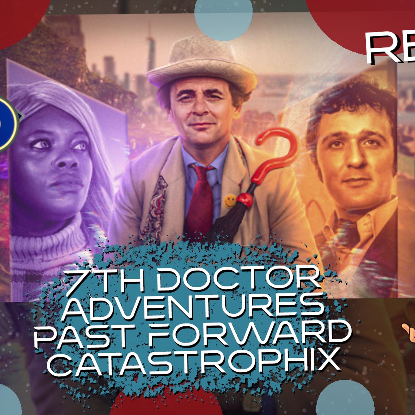 The 7th Doctor Adventures Past Forward Catastrophix episode artwork