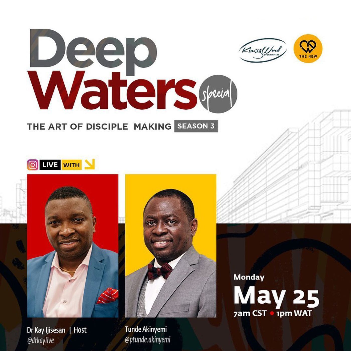 Art of Disciple Making S3 E1 - Dr Kay Ijisesan with Pastor Tunde Akinyemi episode artwork