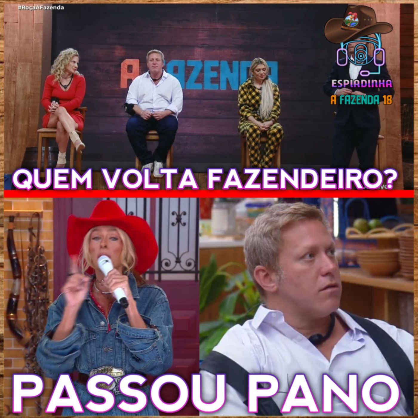 Record NÃO exibe cena citada por Ana Bruna + Maíra, Sérgio, Aryana e Daniel na ROÇA | A Fazenda 18 episode artwork