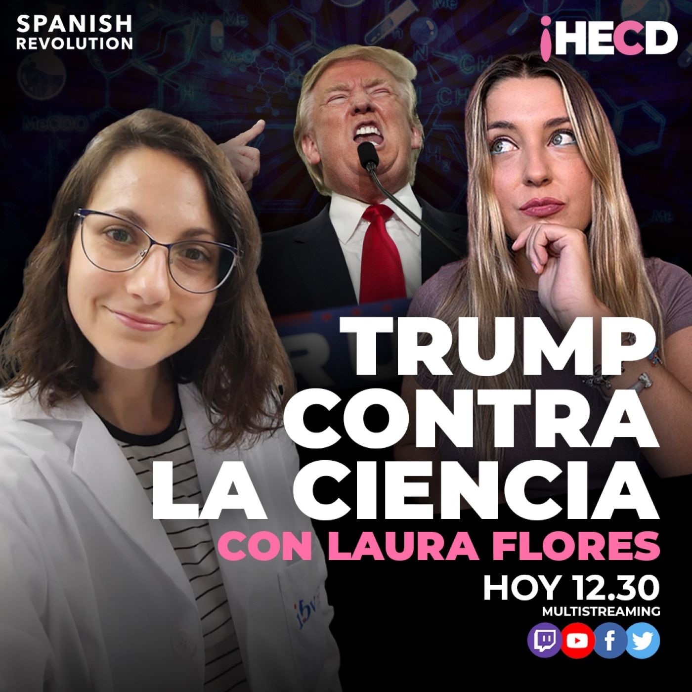HECD! 522 Marina Lobo - Novedades novio Ayuso+ Almeida Vs Aluche + TRUMP CONTRA LA CIENCIA, con Laura Flores