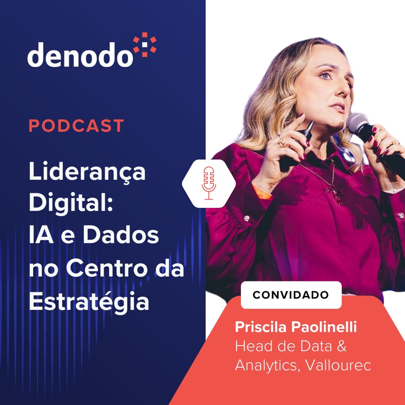 Podcast com: Priscila Paolinelli, Head de Data & Analytics na Vallourec episode artwork