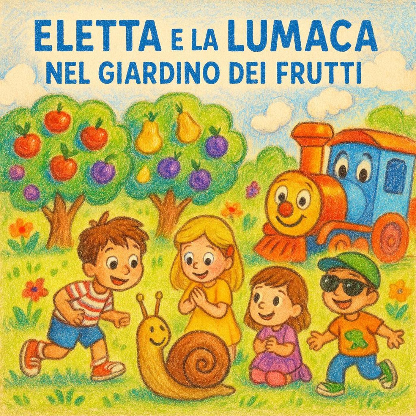 Eletta e la Lumaca nel Giardino dei Frutti