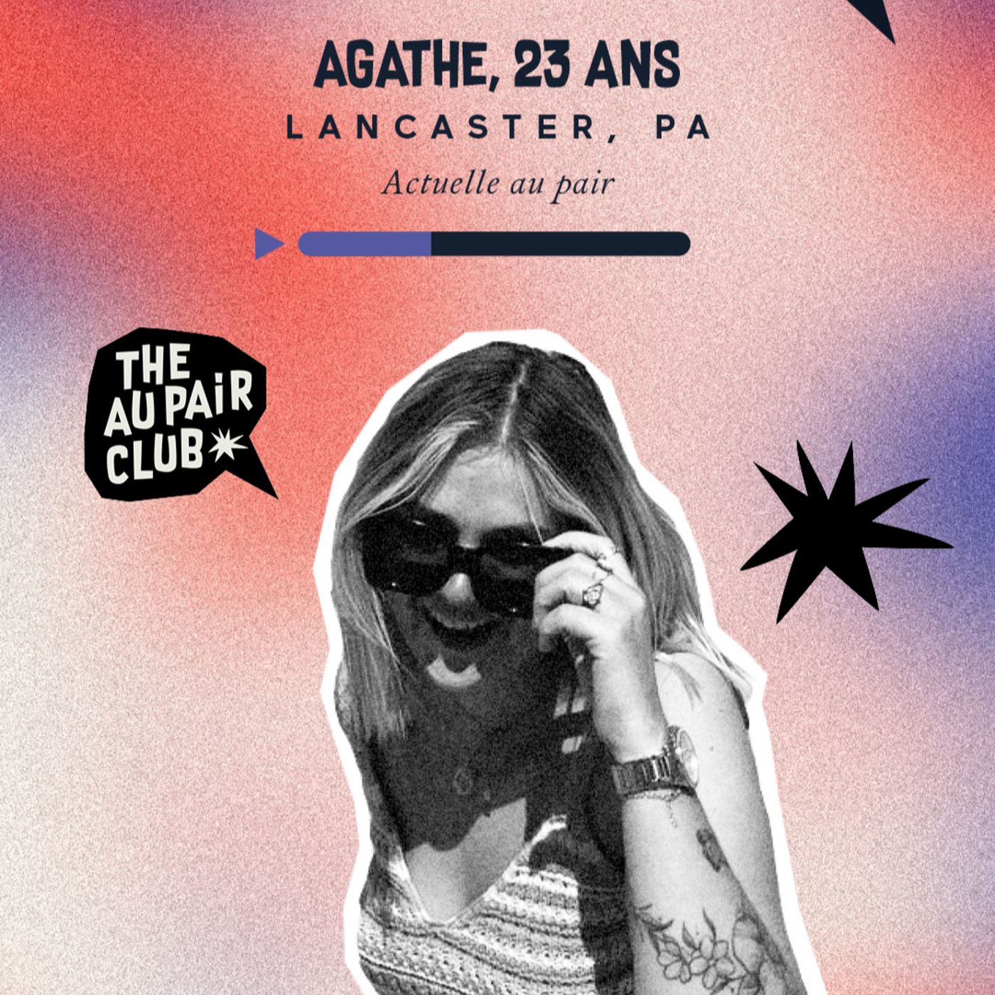 Épisode 12 — Agathe, au pair actuelle à Lancaster, PA