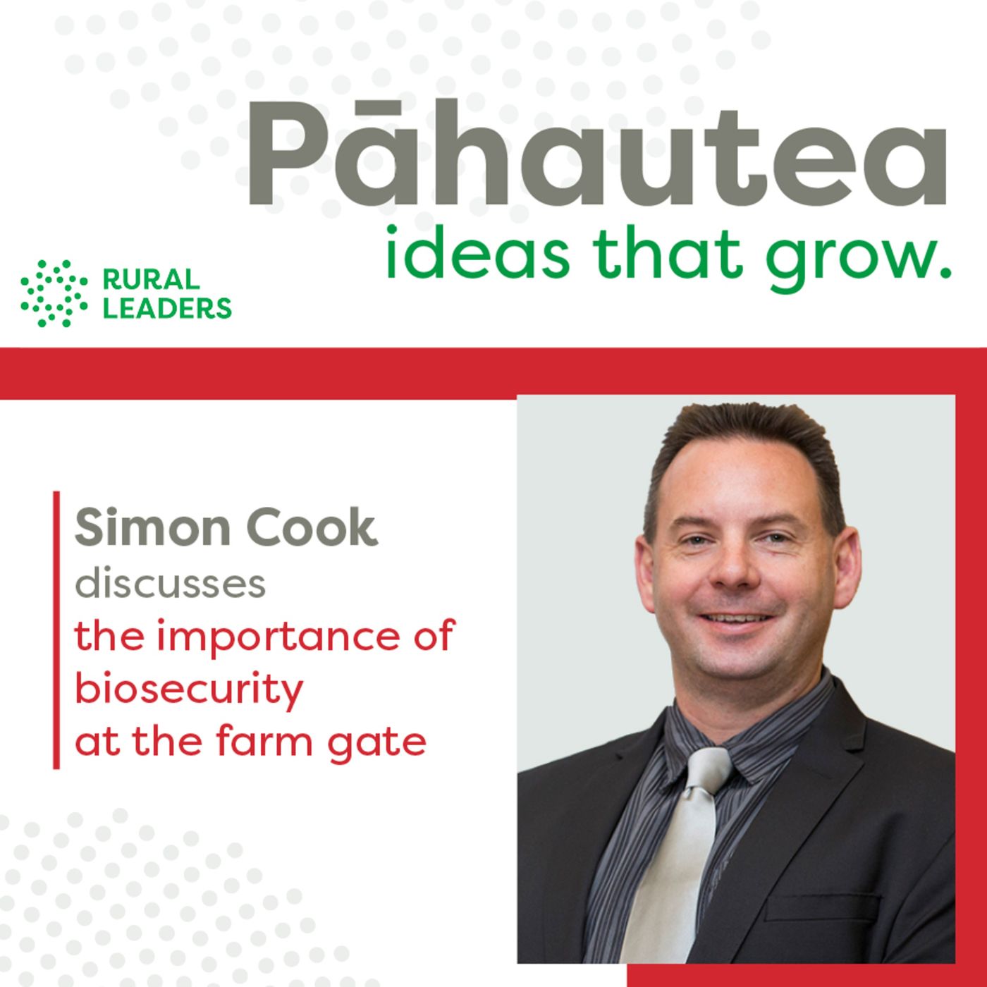 Simon Cook: Biosecurity: The importance of the farm gate episode artwork