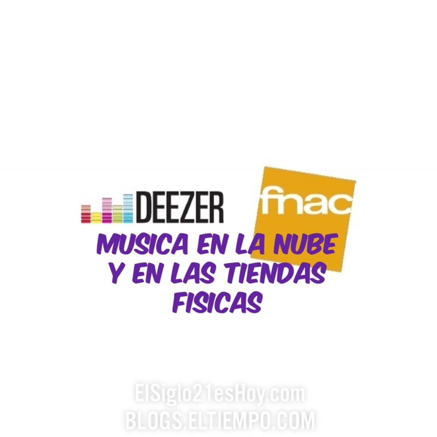 Música en la nube y en el centro comercial