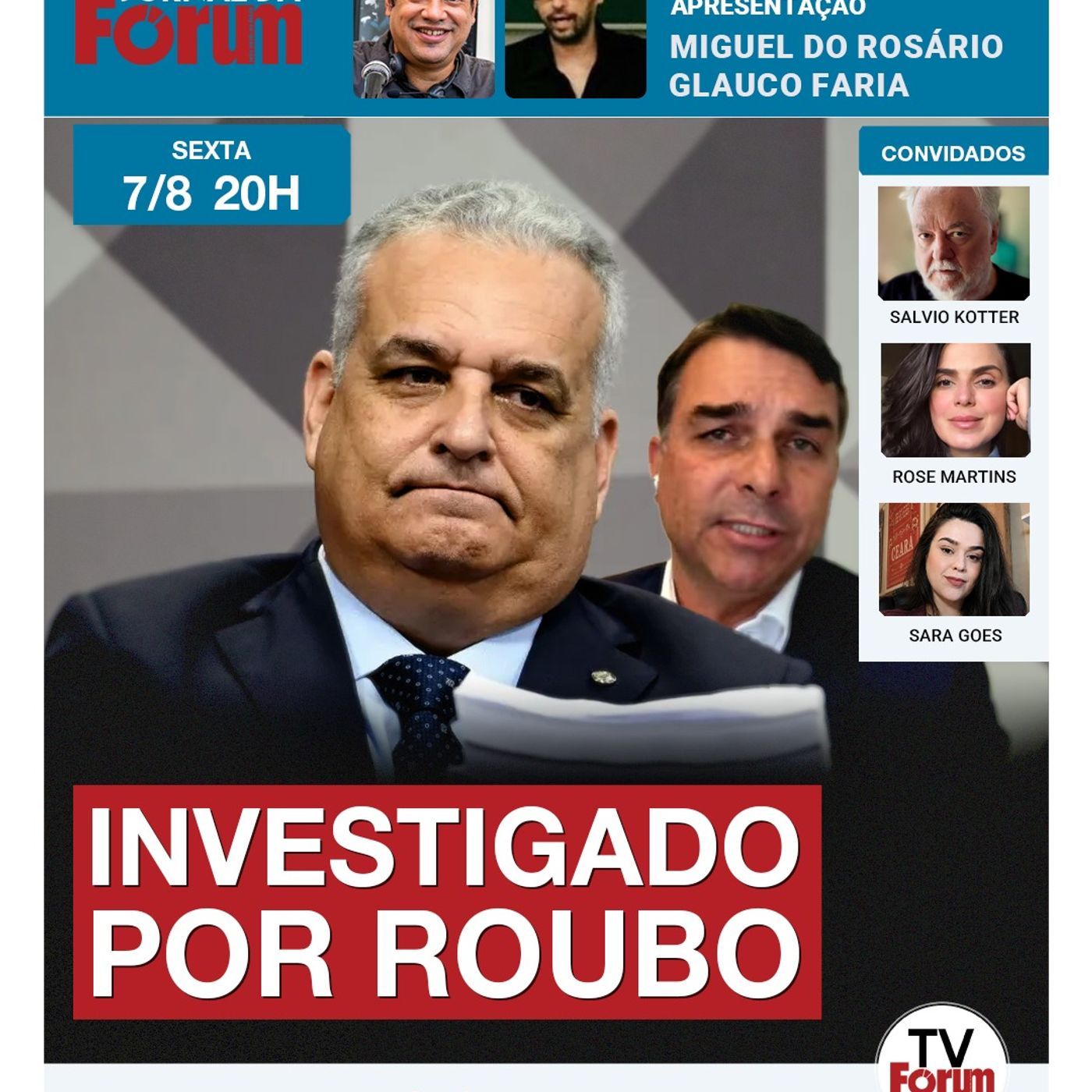 STF vai investigar denúncias de corrupção contra Alfredo Gaspar, vice de Flavio Bolsonaro | 07.08.26 episode artwork