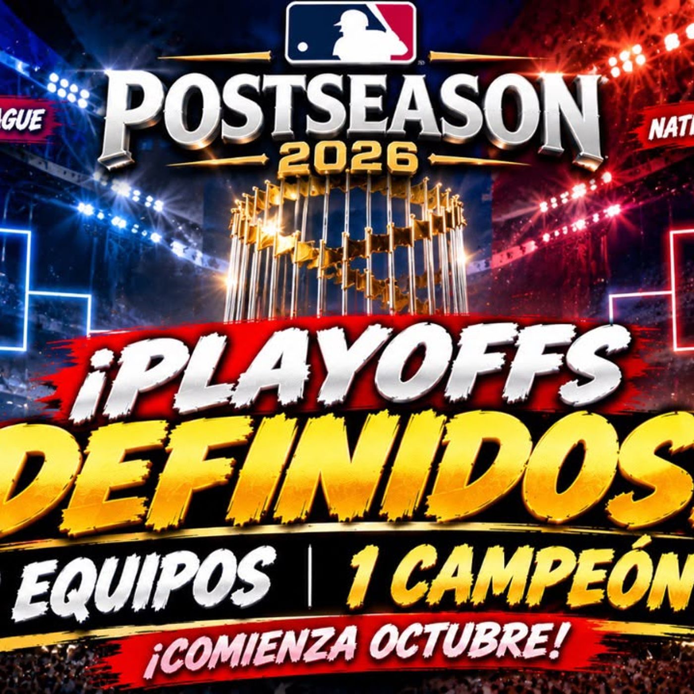 🔥 ¡PLAYOFFS DEFINIDOS! Así quedó el BRACKET de MLB 2026 | Comienza la batalla por la Serie Mundial episode artwork