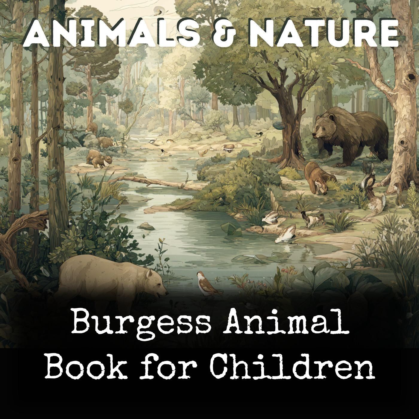 Burgess Animal Book for Children cover art