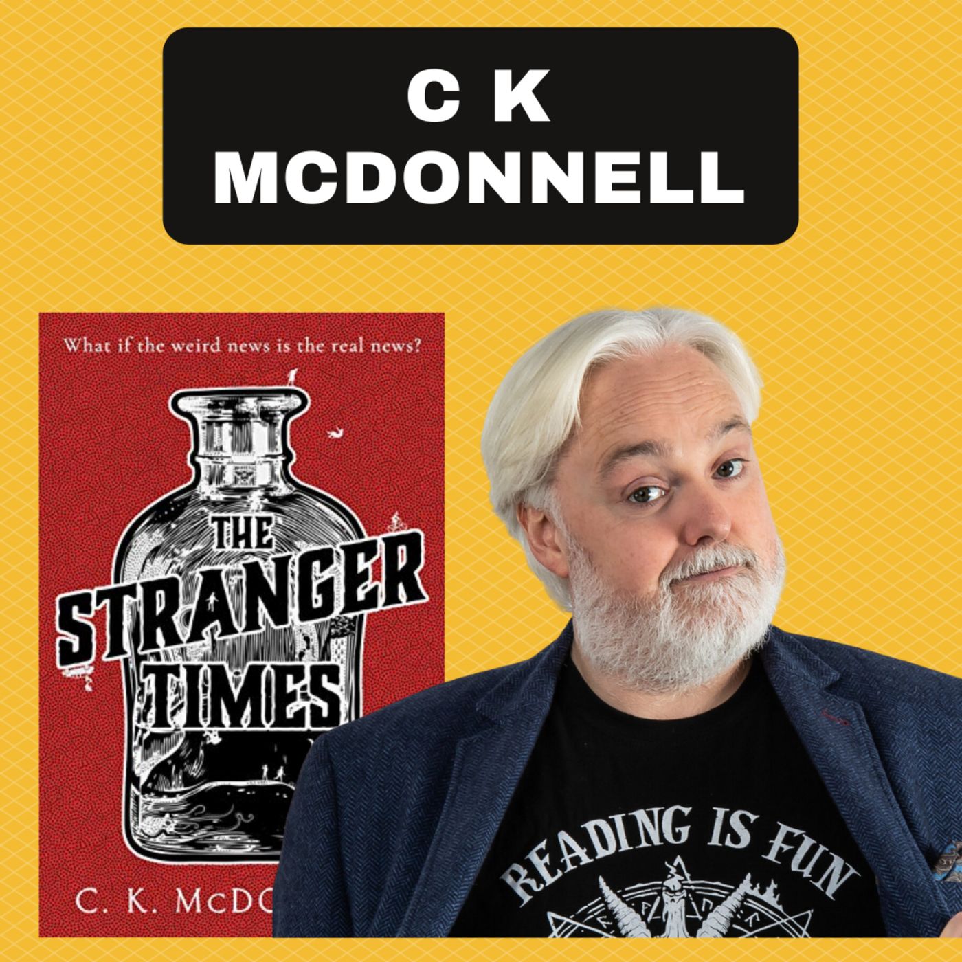 CAIMH McDONNELL: 'Wonderfully dark, extremely funny' On The Writing Community Chat Show.