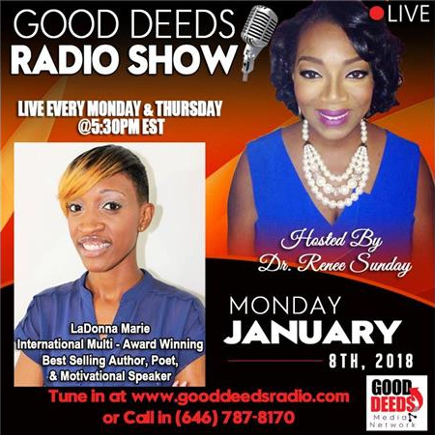 LaDonna Marie : International Multi -Award winning Bestselling Author & Speaker episode artwork