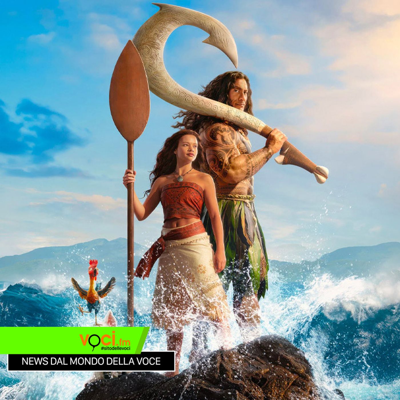 Clicca PLAY e ascolta la news su "OCEANIA: LE VOCI ITALIANE DEL LIVE-ACTION DISNEY" episode artwork