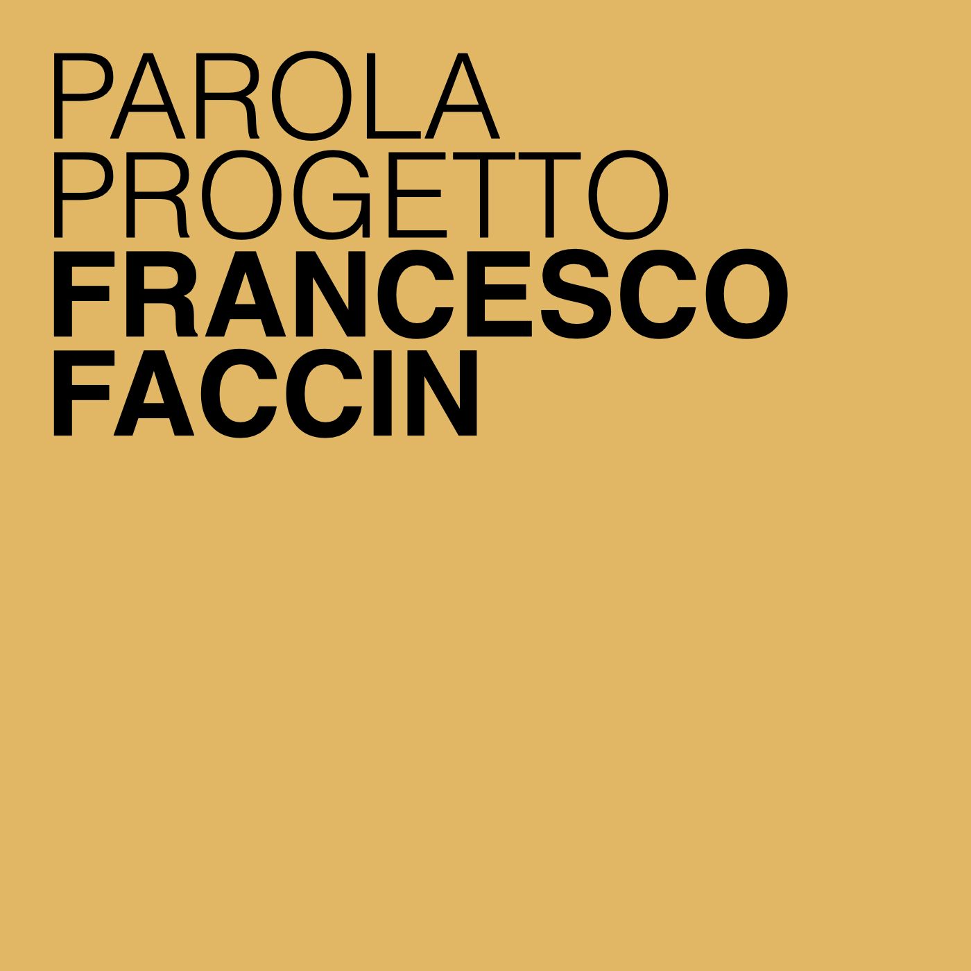 Parola Progetto