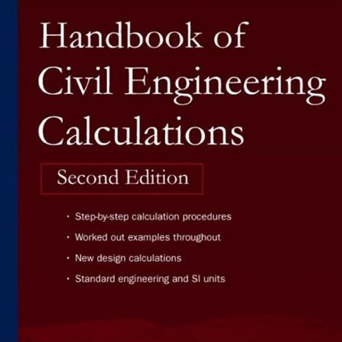 Handbook of Civil Engineering Calculations