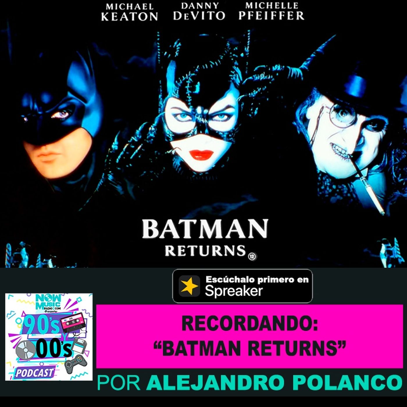 Recordando Batman Returns episode artwork
