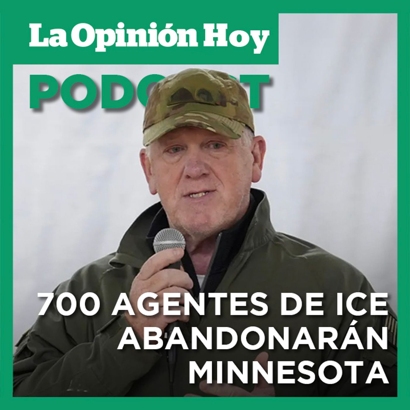 700 agentes de ICE abandonarán Minnesota.