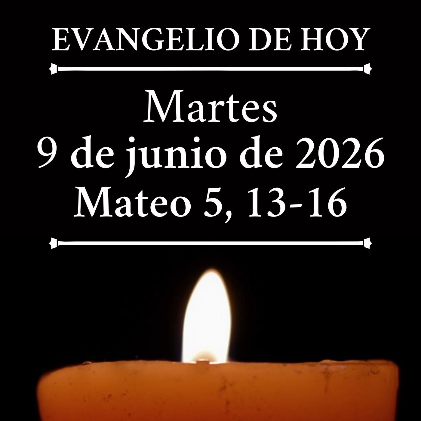 Evangelio del martes 9 de junio de 2026 - Vosotros sois la sal de la tierra episode artwork