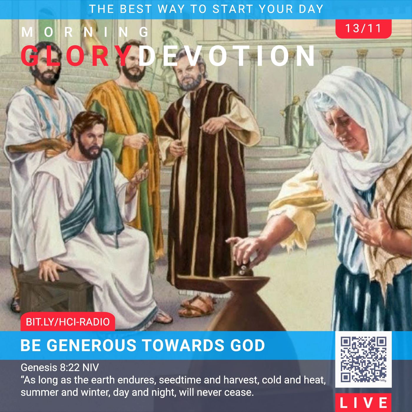 MGD: Be Generous Towards God