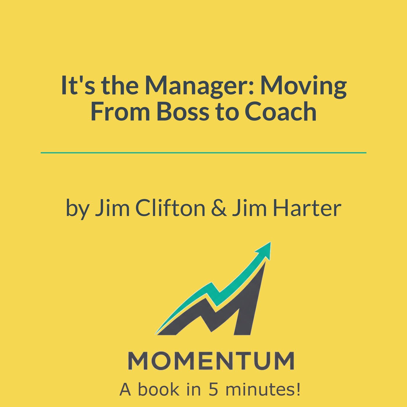 It's the Manager: Why you are losing your best people (Clifton & Harter) episode artwork